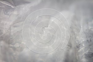 Extreme macro of plastic bubble wrap texture