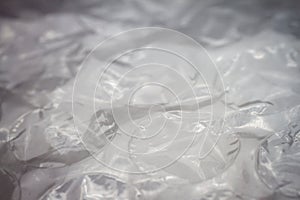 Extreme macro of plastic bubble wrap texture
