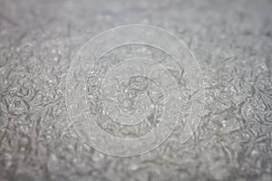 Extreme macro of plastic bubble wrap texture