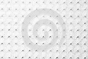 Subtle Diagonal Dash Halftone Pattern on White Paper