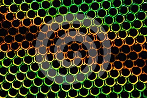 Extreme magnification - Horse fly compound eye under the microscope