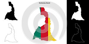 Extreme-Nord outline map