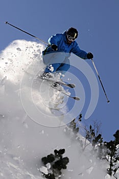 Extreme skier.