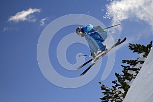 Extreme skier.