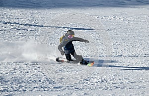 Extreme snowboarding and winter sports.