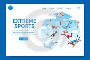 Extreme Sports Landing Page