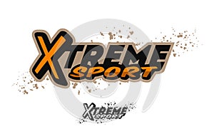 Extreme sports, logo. Two options.