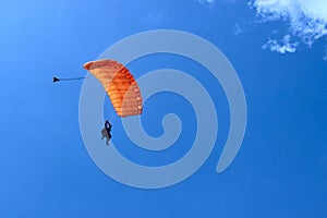 Extreme Sports. Parachuting, Hang Gliding and Paragliding.