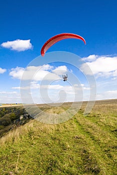 Extreme sports - paragliding