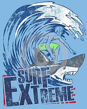 Extreme surfer