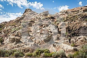 Extreme Terrain Badlands Landscape North Dakota