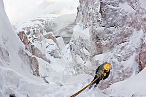 Extreme winter mountaineering