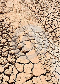 Extremely dry mud