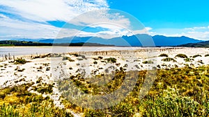 Extremely low water level in the Theewaterkloof Dam which is a major source for water supply to Cape Town