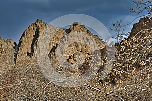 Extremely old volcanic rocks in the Stok Kangri area