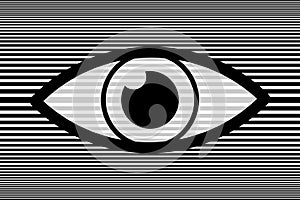 Eye abstract background