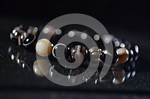 eye agate bracelet, agate bracelet.