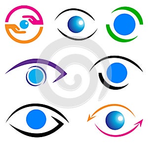 Eye care logo