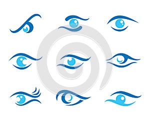 Eye care Logo Template