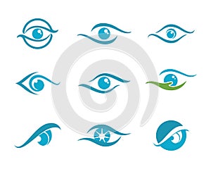 Eye care Logo Template