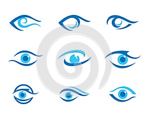 Eye care Logo Template