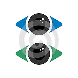 Eye Care Logo Template Illustration Design. Vector EPS 10