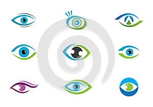 Eye care Logo Template