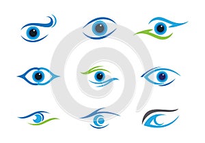 Eye care Logo Template