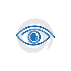 Eye Care vector logo design