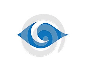 Eye Care vector logo design