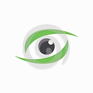Eye Care vector logo symbol