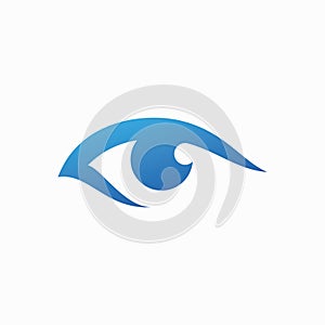 Eye Care vector logo symbol