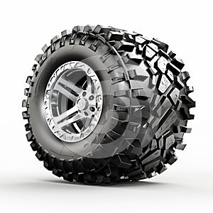 Eye-catching 2x4 Off Roader Tire Design - Crystalcore Style