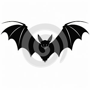 Eye-catching Bat Silhouette Svg Cutout Shape For Iconic Designs
