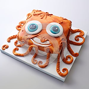 Chobotnice tortu animácie v štýl 