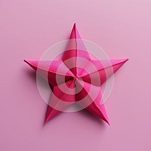 Eye-catching Pink Origami Paper Star Inspired By Sailor Moon