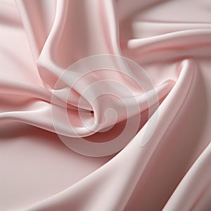 Eye-catching Pink Silk Fabric: Rendered In Cinema4d photo