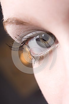 Eye closeup