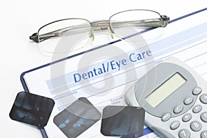 Eye And Dental Record