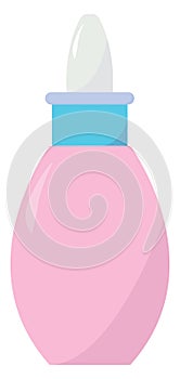 Eye drops, illustration, vector