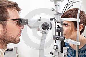 Eye Examination with the Slit Lamp