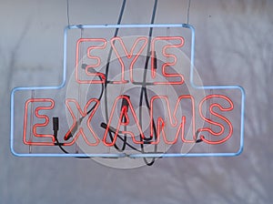 Eye Exams in Neon