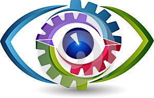 Eye gear logo