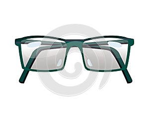 Eye glasses optical accessory icon