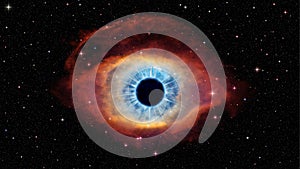 Eye of God in nebula Helix