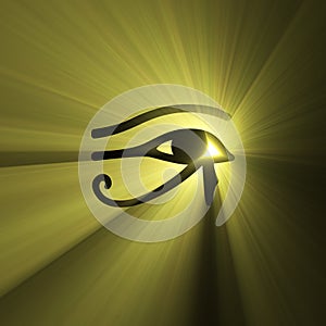 Auge aus ägyptisch das licht Schübe 