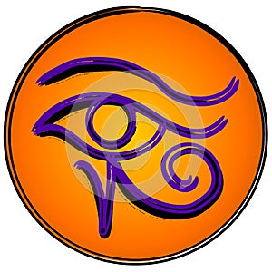 The Eye of Horus Icon Symbol