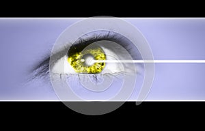 Eye laser operation