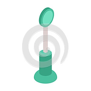 Eye Lens Isometric Composition