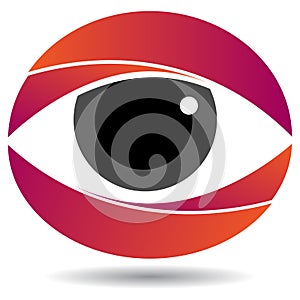 Eye logo photo